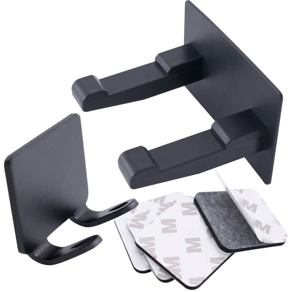 Latest hair dryer holder for dyson supersonic hair dryer waterproof bathroom wall mount storage organizer rack hanger holder stainless steel power plug holder with 3m self adhesive hooks