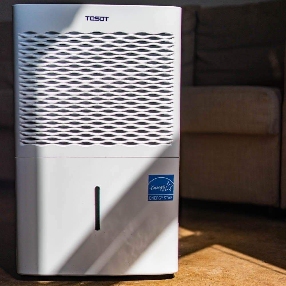 Great tosot 30 pint dehumidifier for small rooms up to 1500 square feet energy star quiet portable with wheels and continuous drain hose outlet dehumidifiers for home basement bedroom bathroom