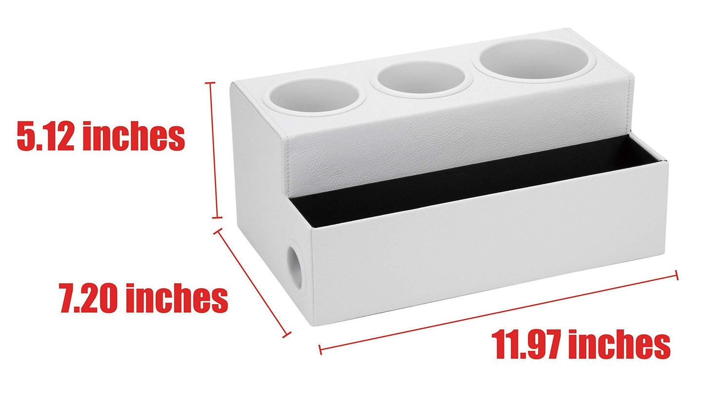 Shop here jackcubedesign hair dryer holder hair styling product care tool organizer bath supplies accessories tray stand storage bathroom vanity countertop with 3 holes white mk154d