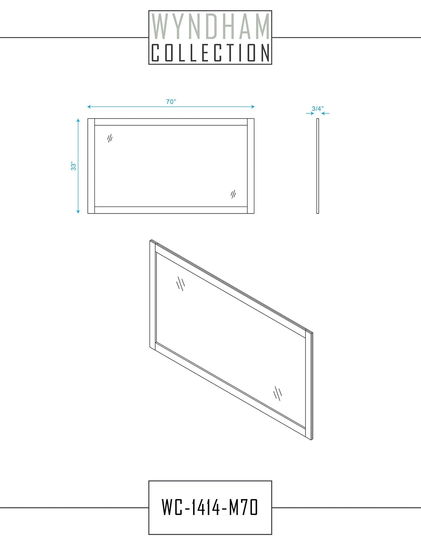 Select nice wyndham collection sheffield 80 inch double bathroom vanity in espresso white carrera marble countertop undermount square sinks and 70 inch mirror