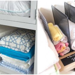 Here are inspired linen closet organization ideas to help you get your linens neat and tidy at home.
