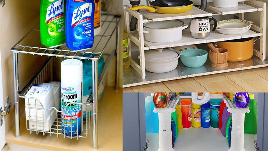 5 Best Under Sink Organizers|Space saving Organizer|Amazon Kitchen Organizer by Easy Home Ideas (8 months ago)