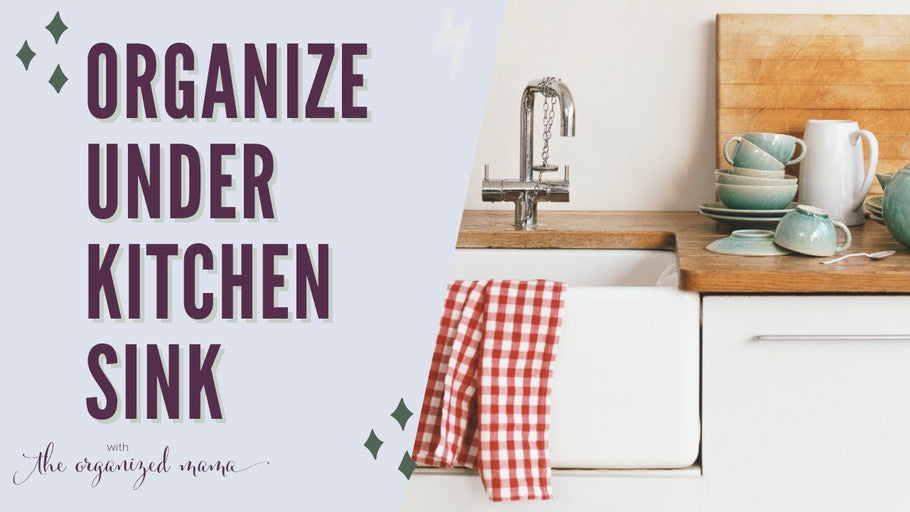 How To Organizing Under The Kitchen Sink With Professional Organizer The Organized Mama by Organized Mamas (4 years ago)