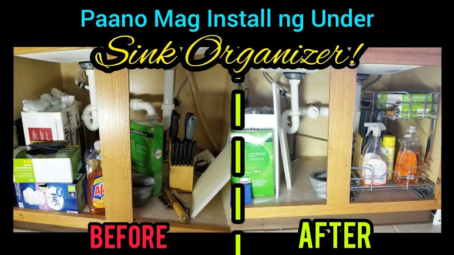 PAANO MAG INSTALL NG UNDER SINK ORGANIZER by Lolo Groovy TV (12 days ago)