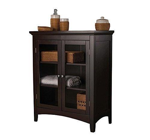 Try storage cabinets this floor cabinet will bring beauty as a bathroom storage cabinet linen cabinet or a general purpose hallway cabinet with its double glass door style