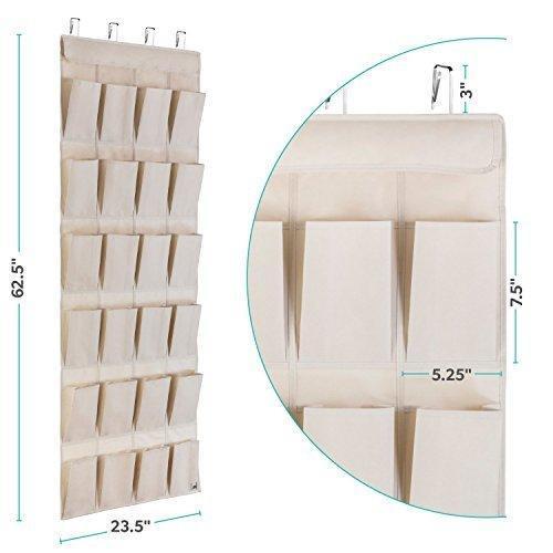 Select nice mindspace over the door shoe organizer rack hanging shoe organizer for closet for closet organization laundry room pantry bathroom organizer