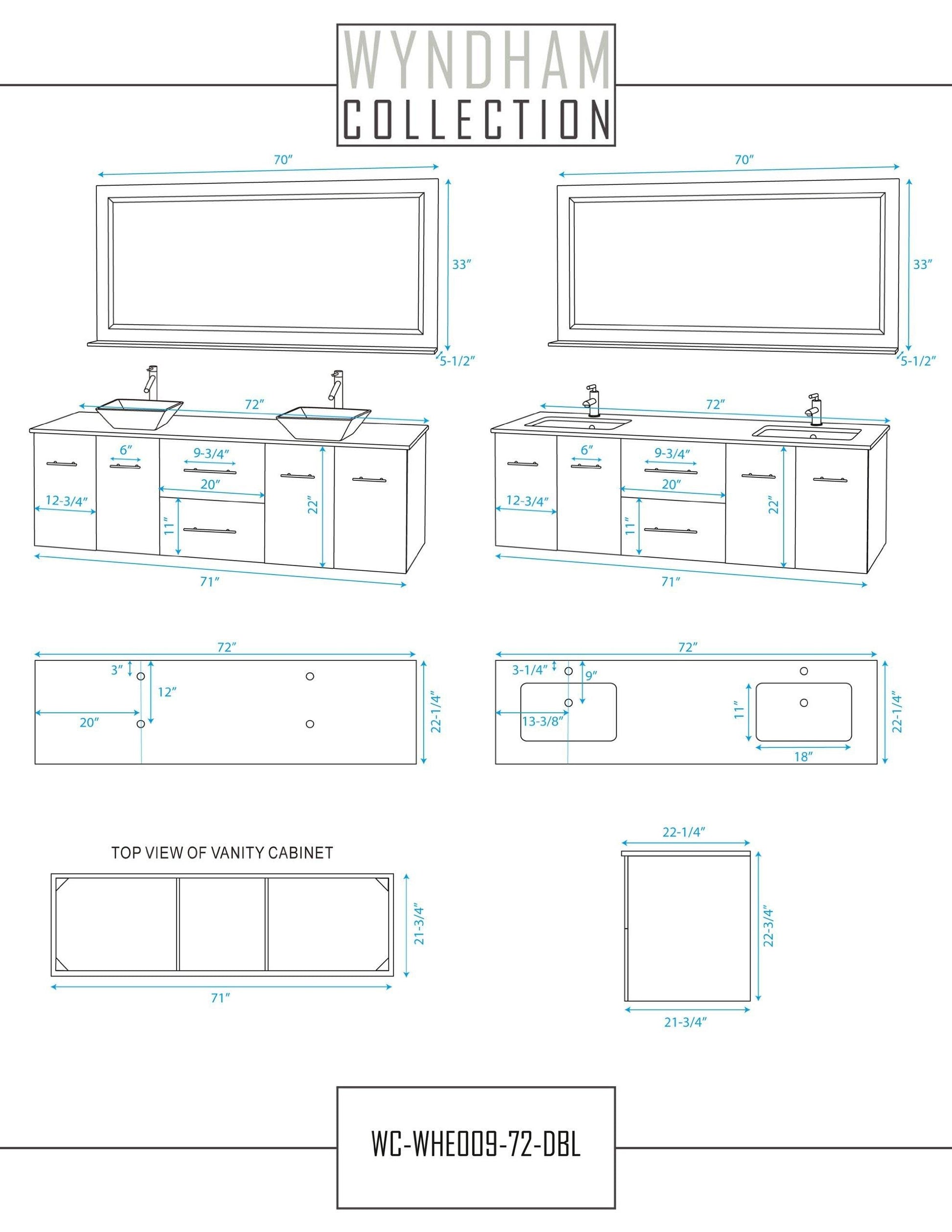 Online shopping wyndham collection centra 72 inch double bathroom vanity in grey oak with white carrera top with square porcelain undermount sinks